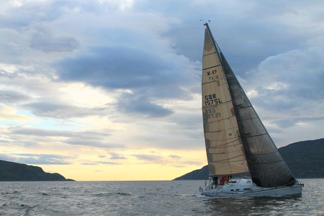 Pure Attitude off Coryvrekan - 2016 Three Peaks Yacht Race © Rob Howard